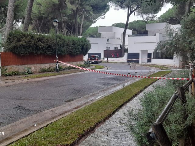 CORTE DE CALLE ABETO