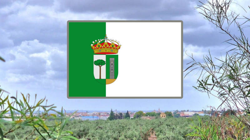 El Ayuntamiento incorpora el Alminar de Cuatrovitas a su escudo y estrena bandera oficial.